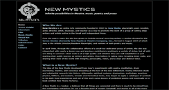 Desktop Screenshot of newmystics.com